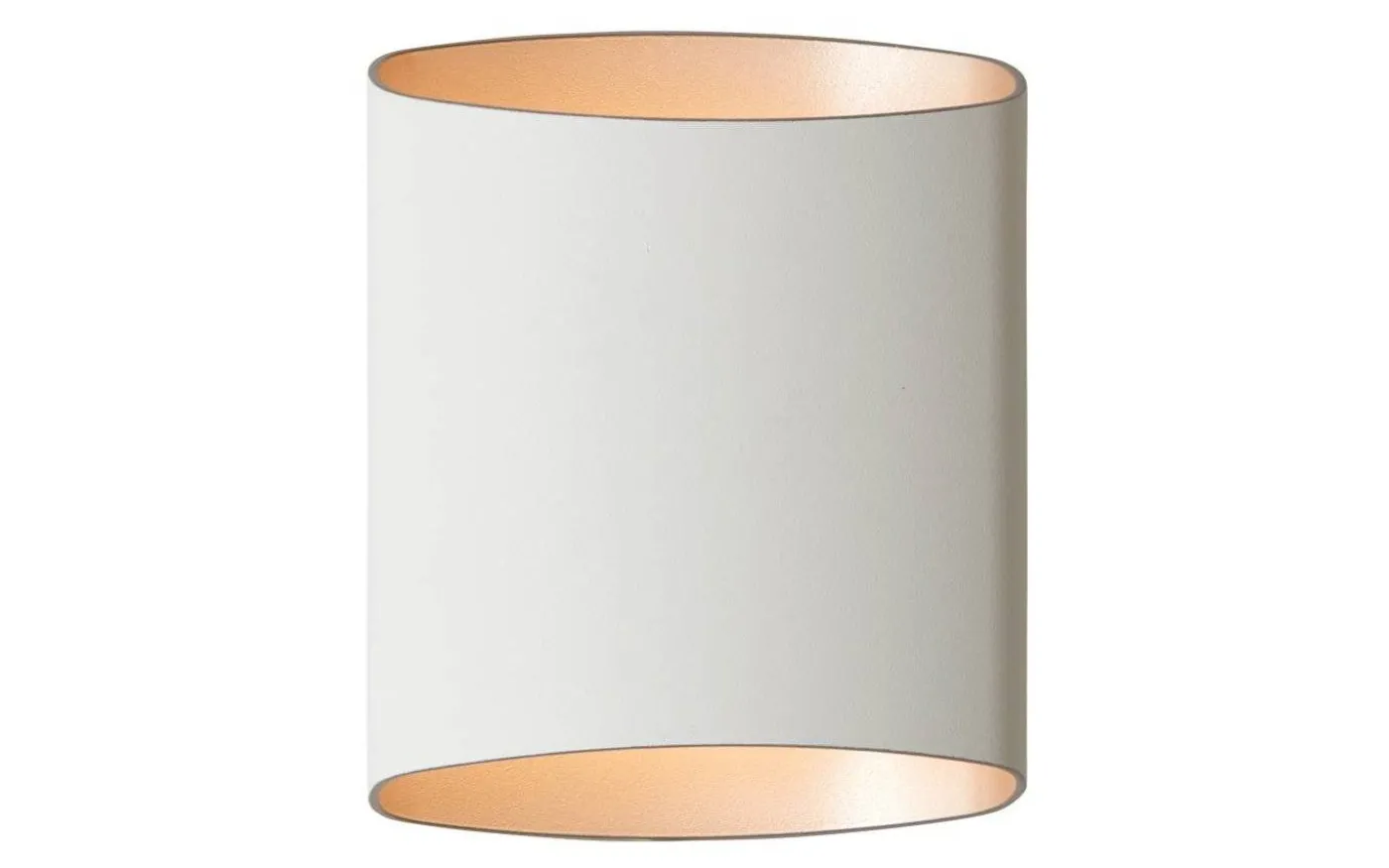 Sinne Vägglampa 17cm Vit/Mässing