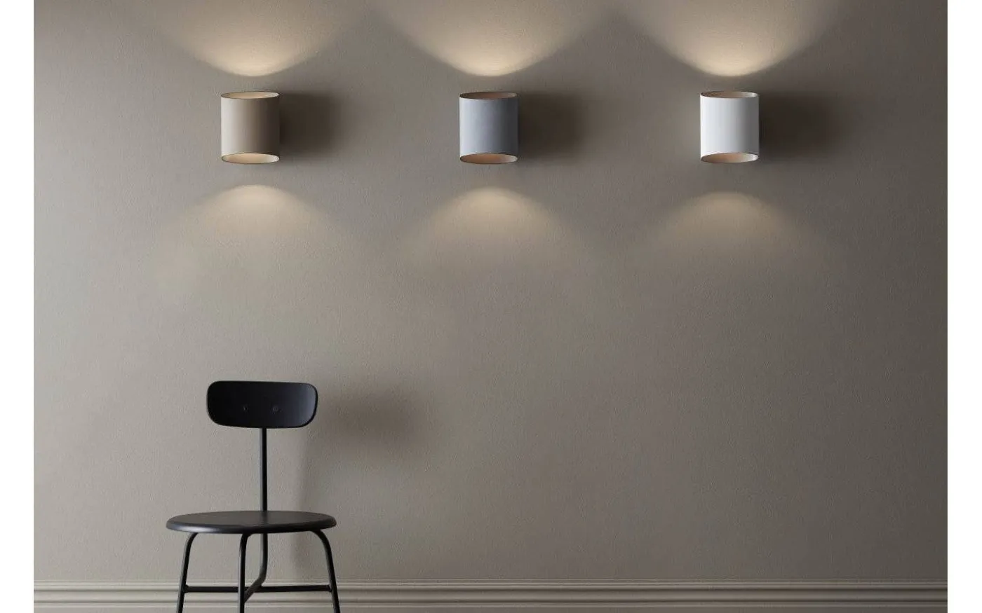 Sinne Vägglampa 17cm Vit/Mässing