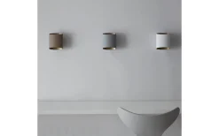 Sinne Vägglampa 17cm Vit/Silver