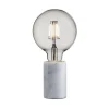 Siv Bordslampa 10cm Vit Marmor