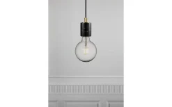 Siv Pendel E27 Svart Marmor
