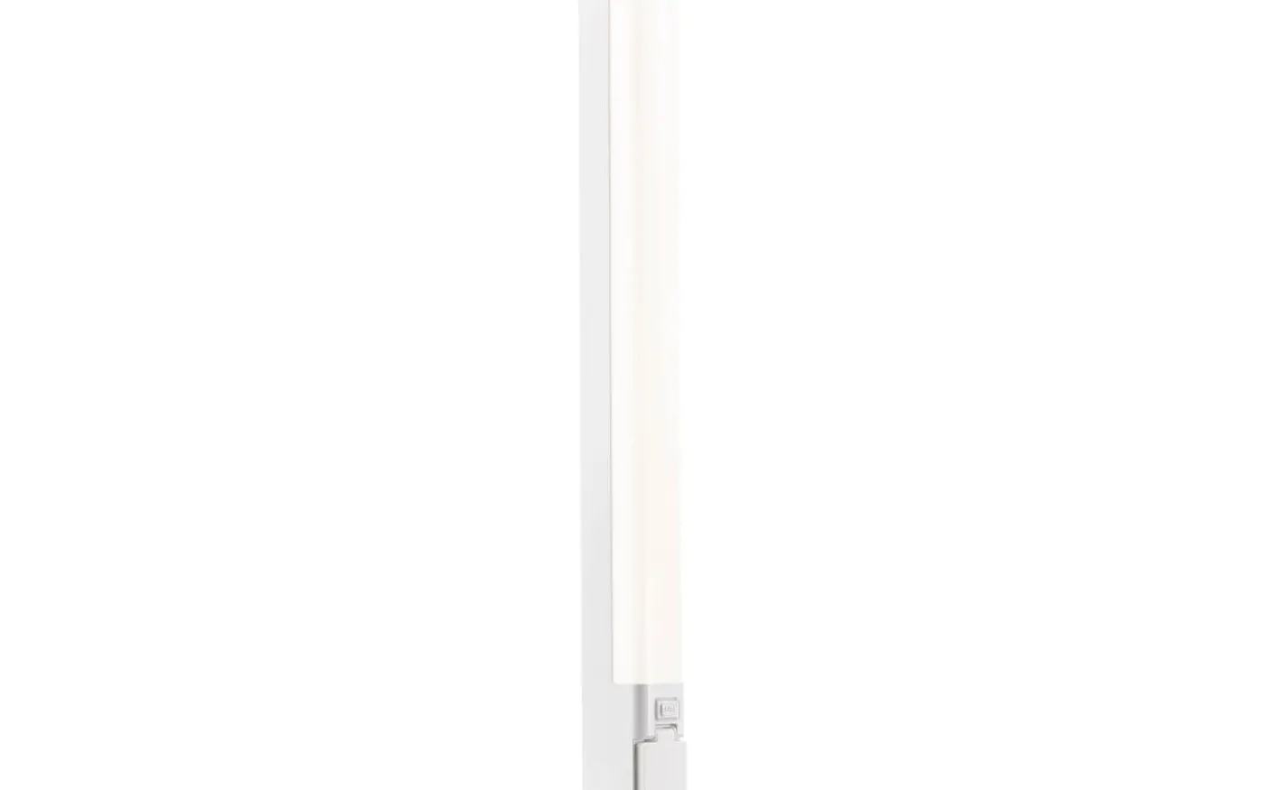Sjaver Vägglampa med Uttag 3-Steg DIM LED 3000K/4000K 15W Vit IP44