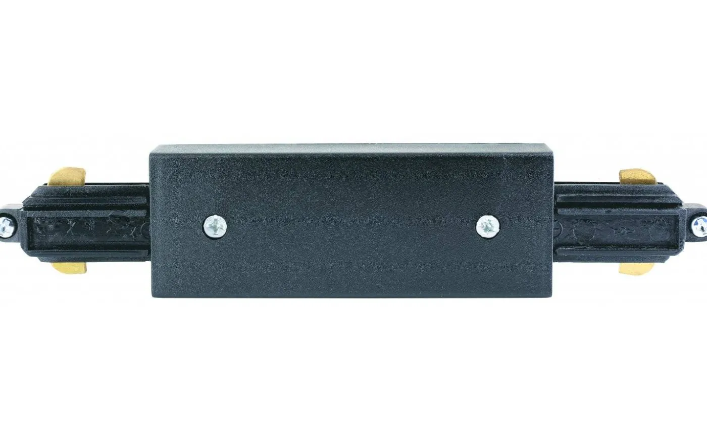 Skarv med anslutning till 1-fas Skena Svart