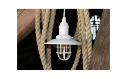 Skeppar Fönsterlampa 15cm Mattvit