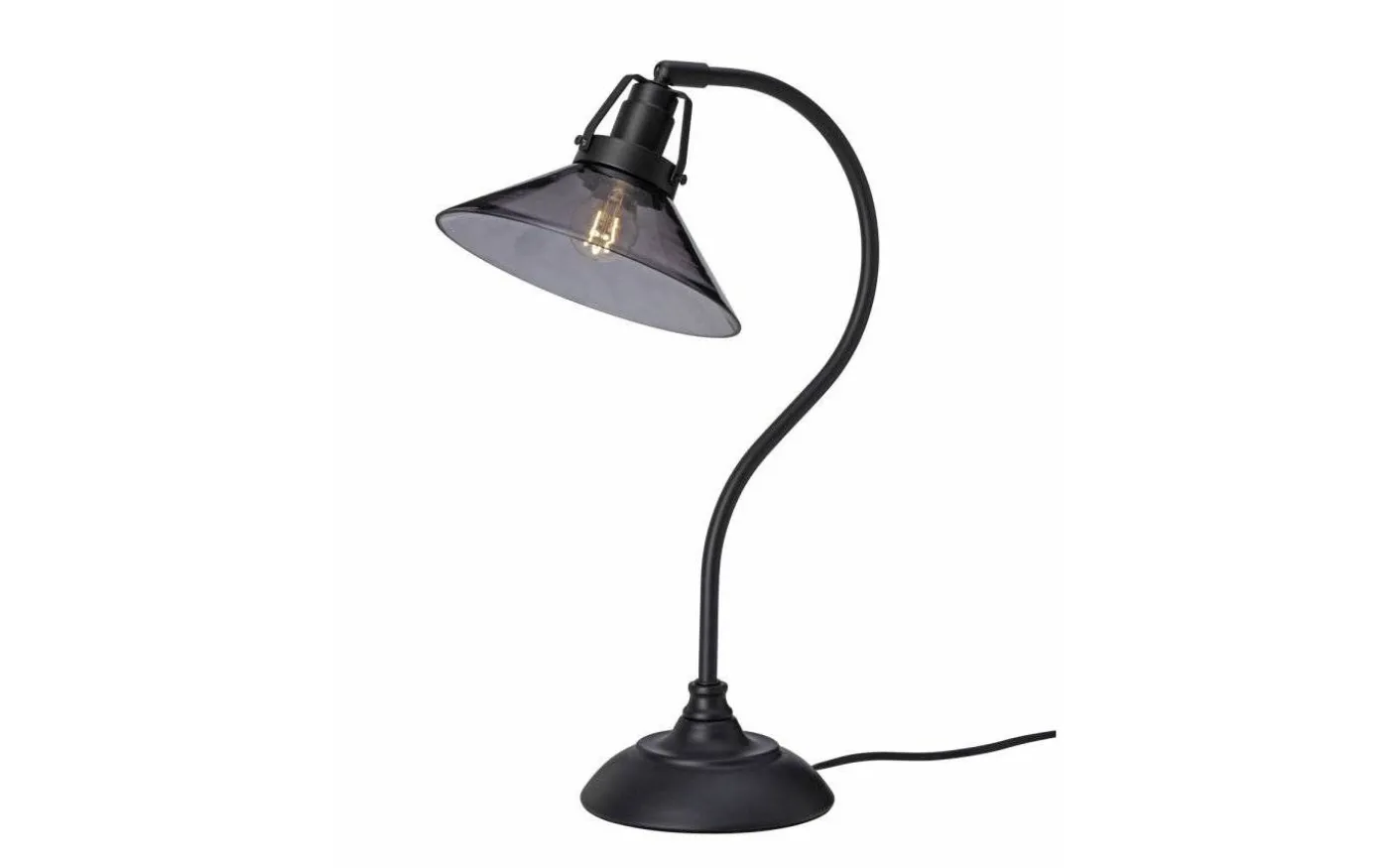 Skomakare Bordslampa 47cm Svart/Rök