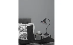 Skomakare Bordslampa 47cm Svart/Rök