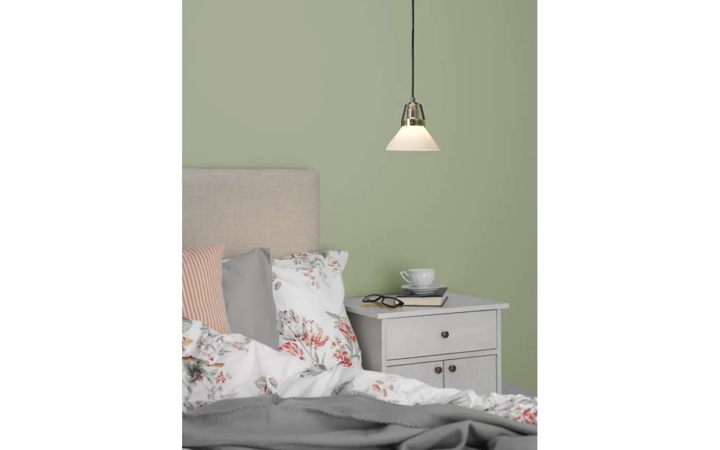 Skomakare Fönsterlampa 15cm Antik/Opal