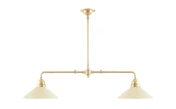 Skomakarskärm 60/250 - Benvitt överfångsglas