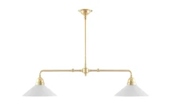 Skomakarskärm 60/250 - Vitt överfångsglas