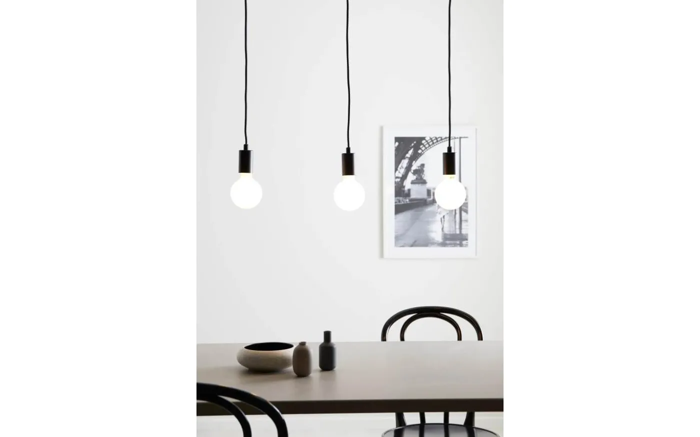 Sky Bar Taklampa 68cm 3L Svart