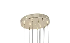 Skyfall Taklampa 30cm 12xG4 Mässing/Amber