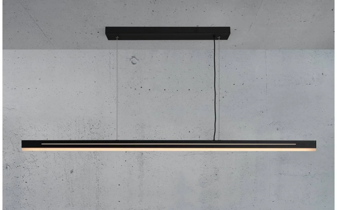 Skylar Taklampa 115cm 3-Stegs Dim Svart