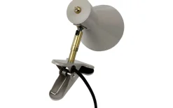 Sleep Klämlampa Blank Beige/Antikmässing