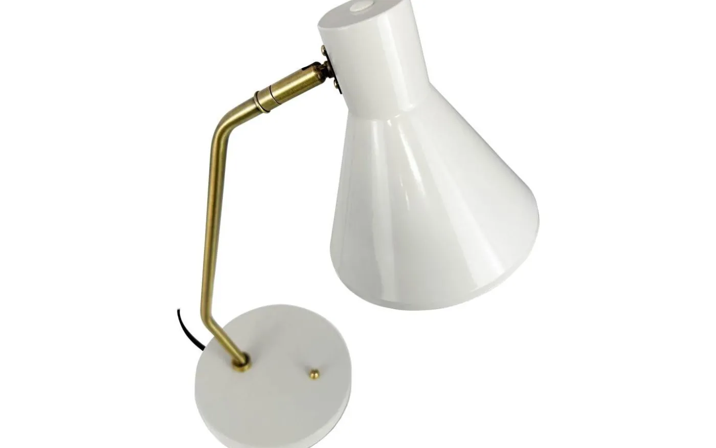 Sleep Skrivbordslampa 43cm Vit/Mässing