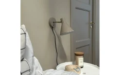 Sleep Vägglampa Blank Beige/Antikmässing