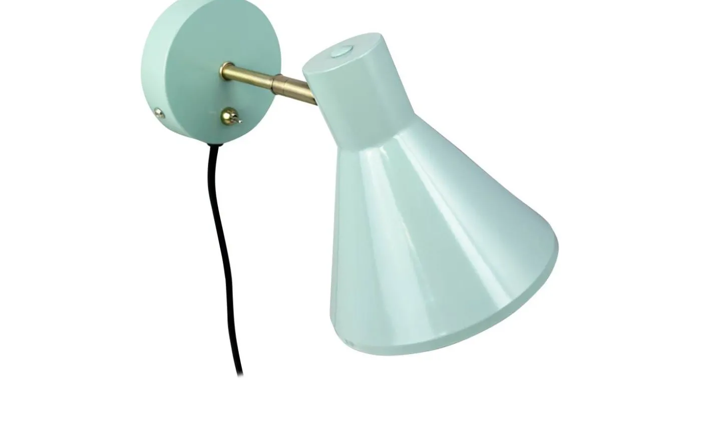 Sleep Vägglampa Blank Mint/Antikmässing