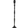 Slim Lampfot 47cm Svart