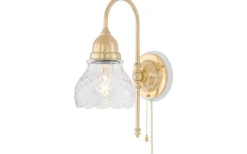 Slipad klockskärm 60/130 - Klart rutslipat kristallglas