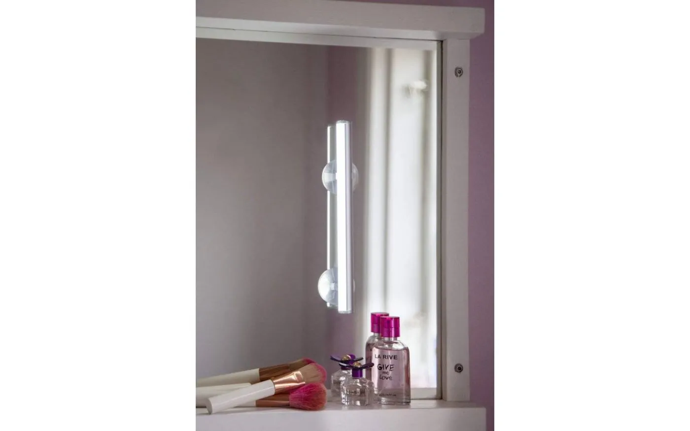 Sminklampa LED Batteridriven med 3-Steg Dim