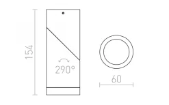 Snazzy Takspotlight Svart GU10