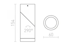 Snazzy Takspotlight Vit GU10