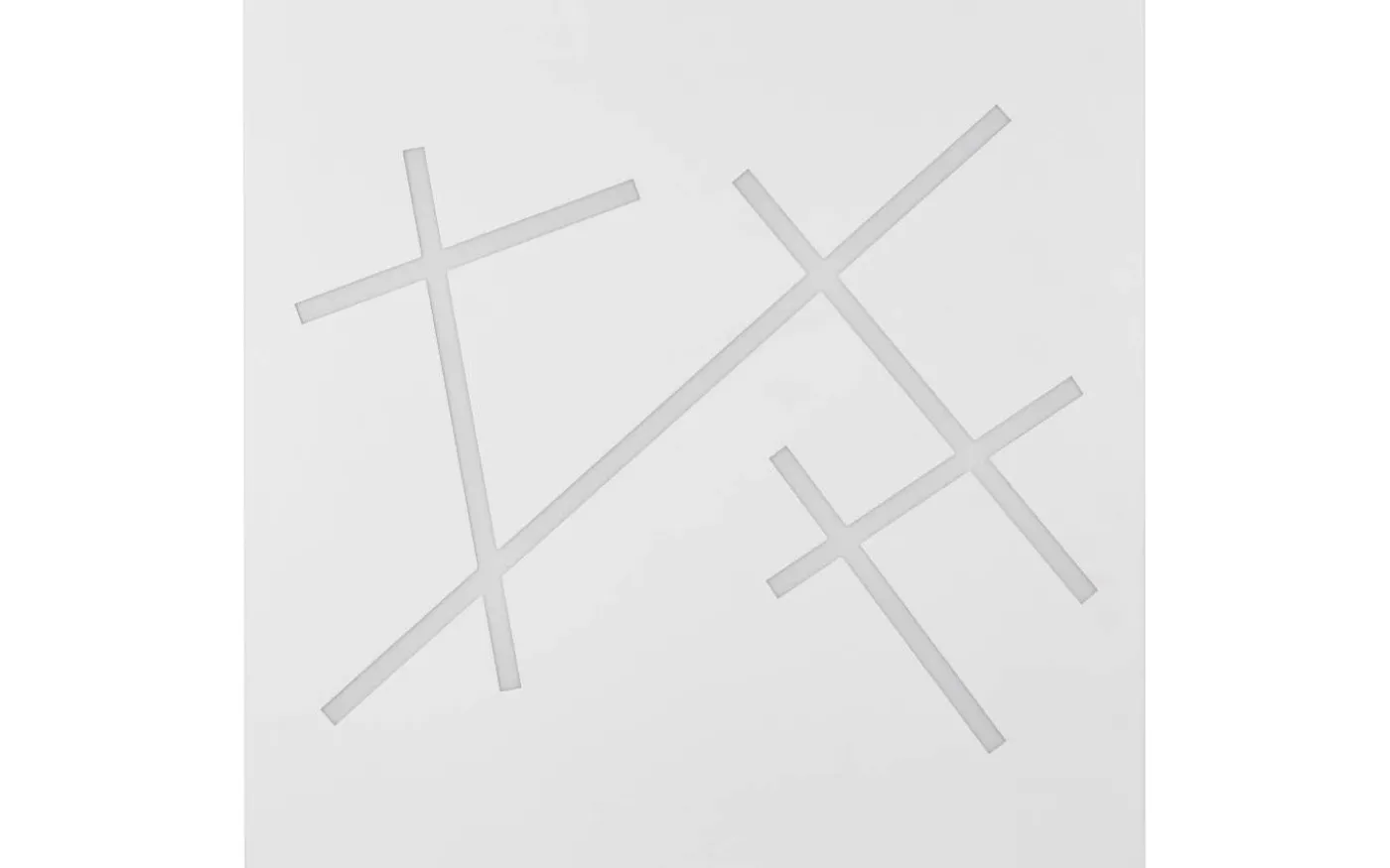 Snip Plafond LED matt vit