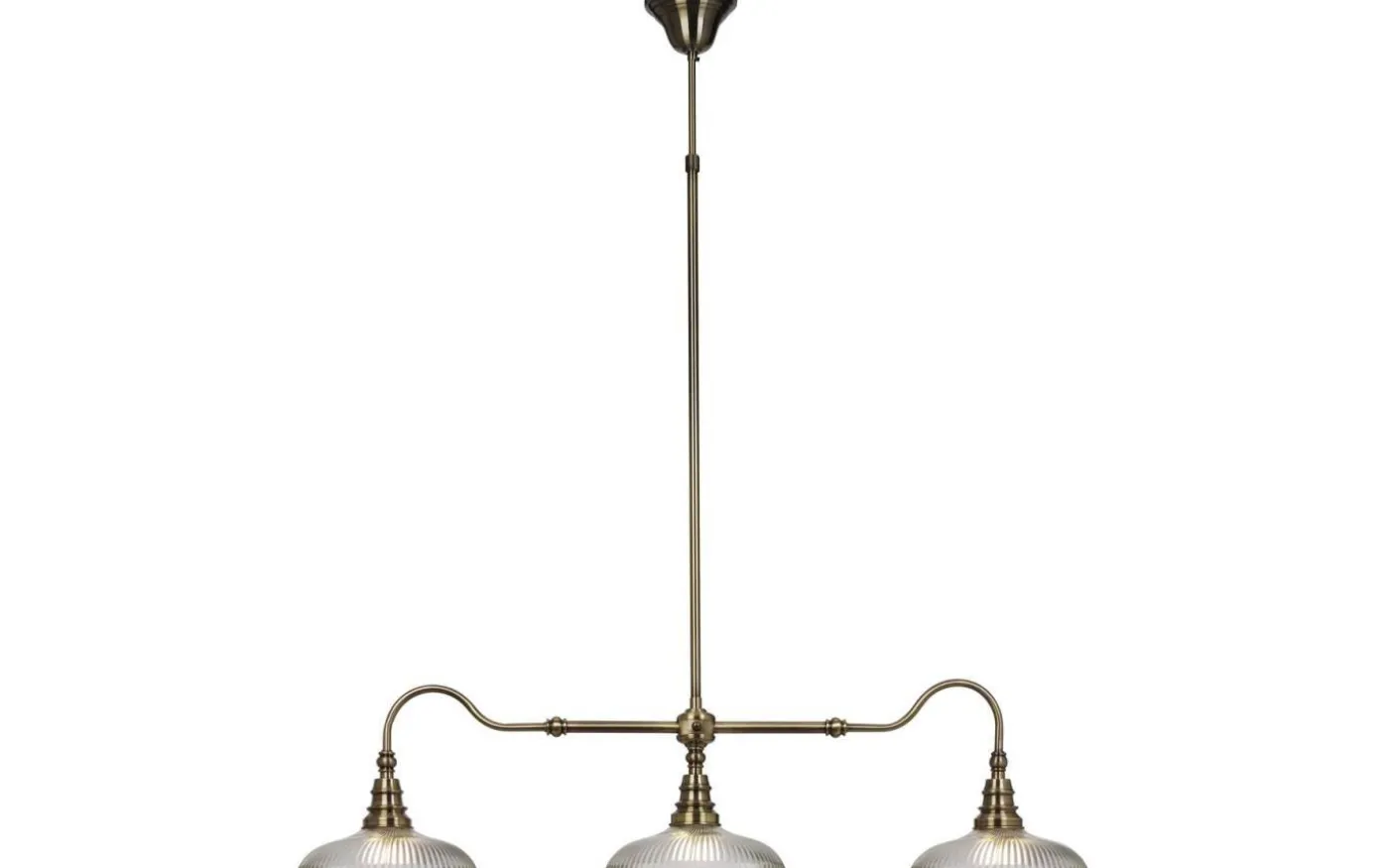 Snooker Taklampa 107cm Antik/Glas