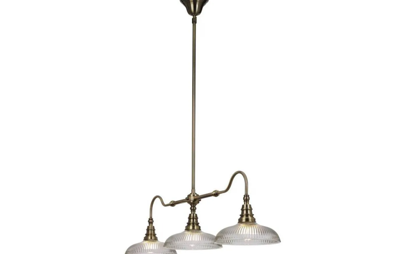 Snooker Taklampa 107cm Antik/Glas