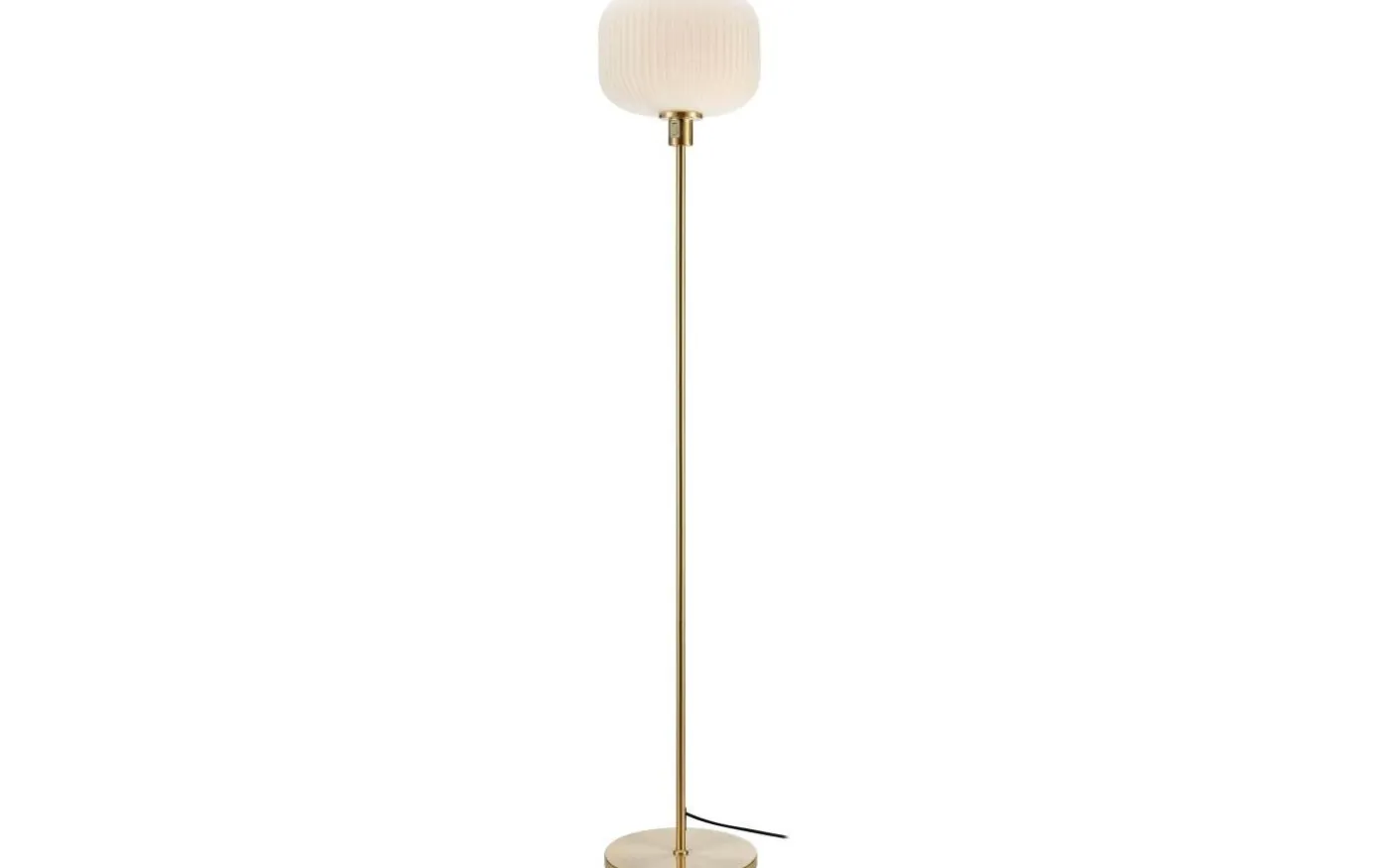 Sober Golvlampa 141cm Mässing/Opal