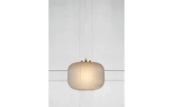 Sober Taklampa 25cm Rök/Mässing