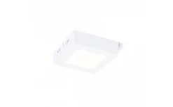 Socorro Sq Plafond 12cm LED 6W 3000K Vit