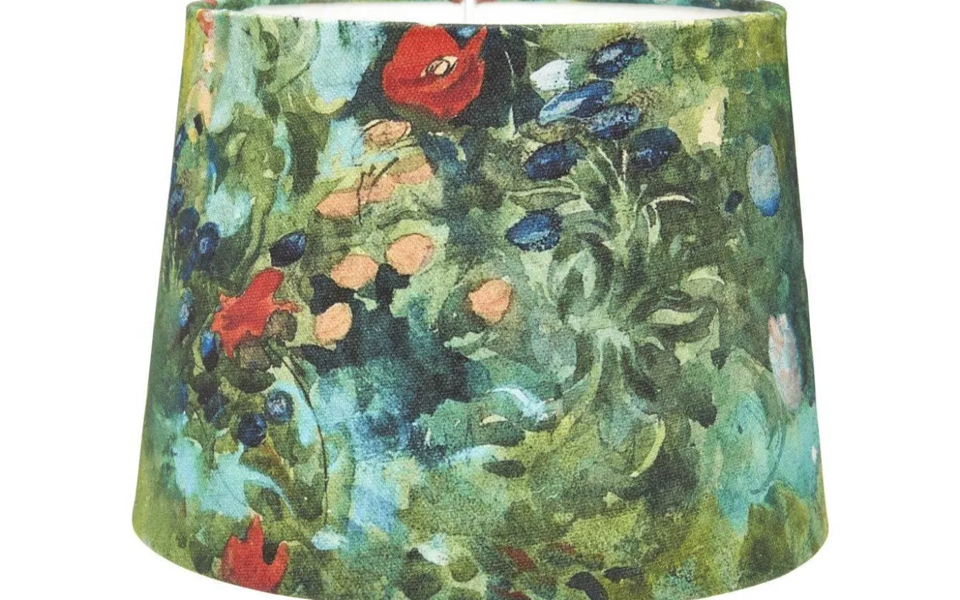 Sofia Lampskärm Blomster Ø25cm Grön