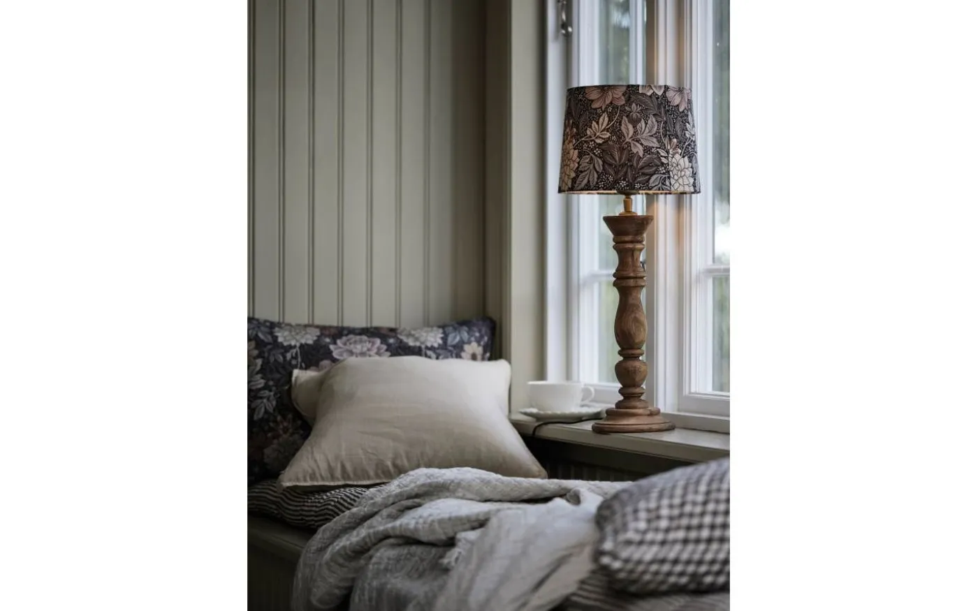 Sofia Lampskärm Ø25cm Dahlia Brun