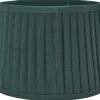 Sofia Lampskärm Ø40cm Plissé Skogsgrön