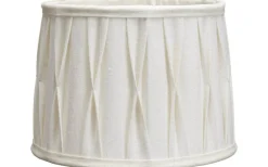 Sofia Lampskärm Ø20cm Plissé Stygn Offwhite