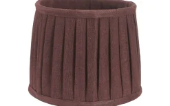 Sofia Lampskärm Ø40cm Plissé Vinröd