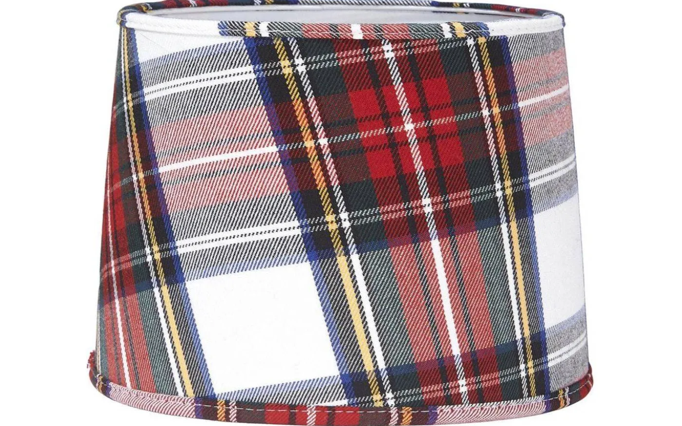 Sofia Lampskärm Ø30cm Ruta Vit