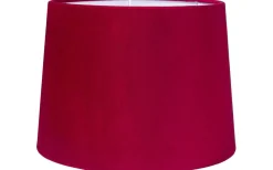 Sofia Lampskärm Ø35cm Sammet Klarröd