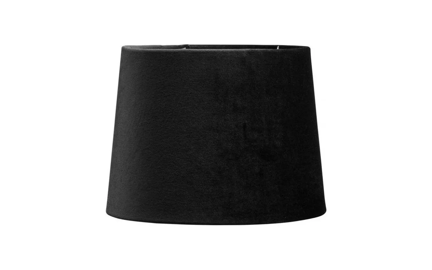 Sofia Lampskärm Sammet Ø40cm Svart