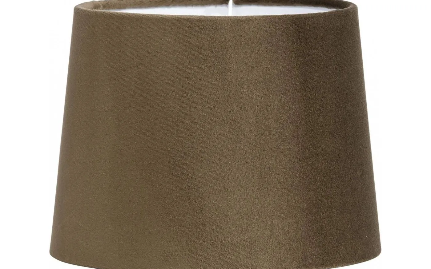 Sofia Lampskärm Sammet Ø20cm Brun