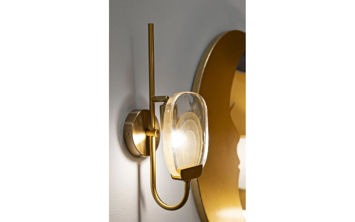 Softy Vägglampa 38cm Guld