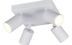 Soka Spotlight 4-delad GU10 matt vit