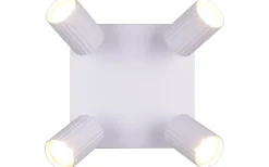 Soka Spotlight 4-delad GU10 matt vit