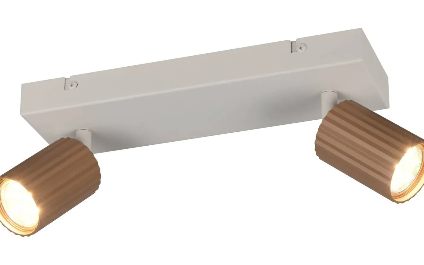 Soka Spotlight 2-delat GU10 kaffe/varmgrå