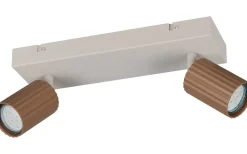 Soka Spotlight 2-delat GU10 kaffe/varmgrå