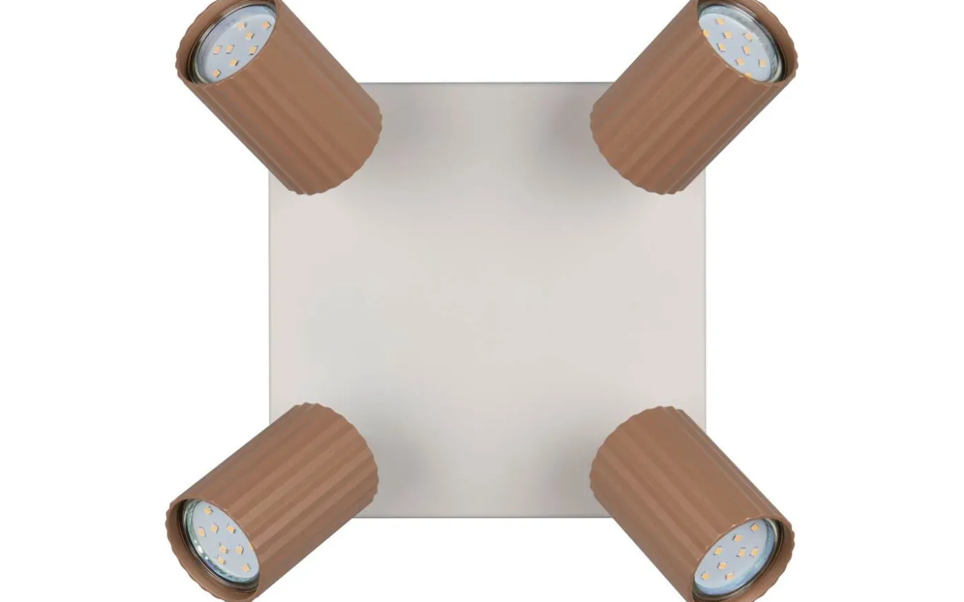 Soka Spotlight 4-delat GU10 kaffe/varmgrå