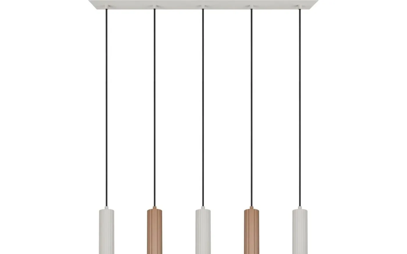 Soka Takpendel 5-delad GU10 kaffe/varmgrå