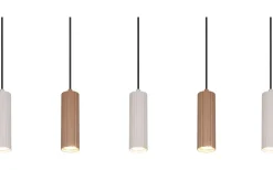 Soka Takpendel 5-delad GU10 kaffe/varmgrå