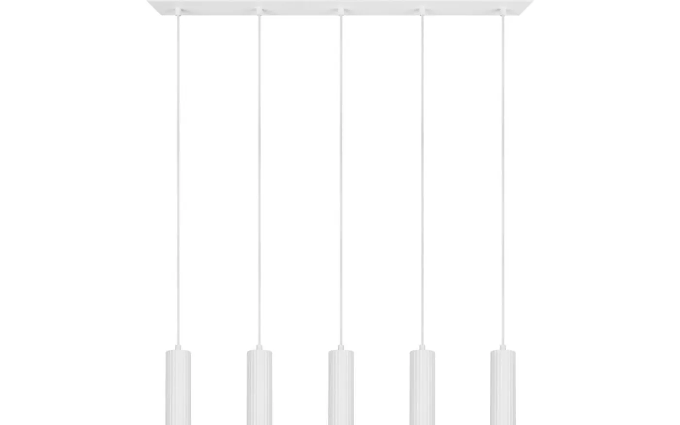 Soka Takpendel 5-delad GU10 matt vit