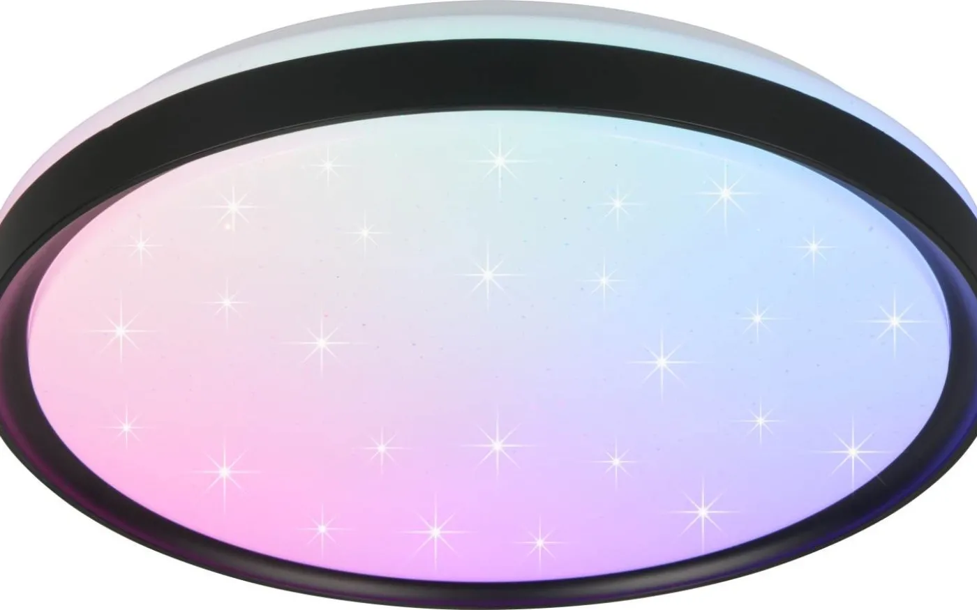 Solit Plafond LED mattsvart stjärnljus RGB